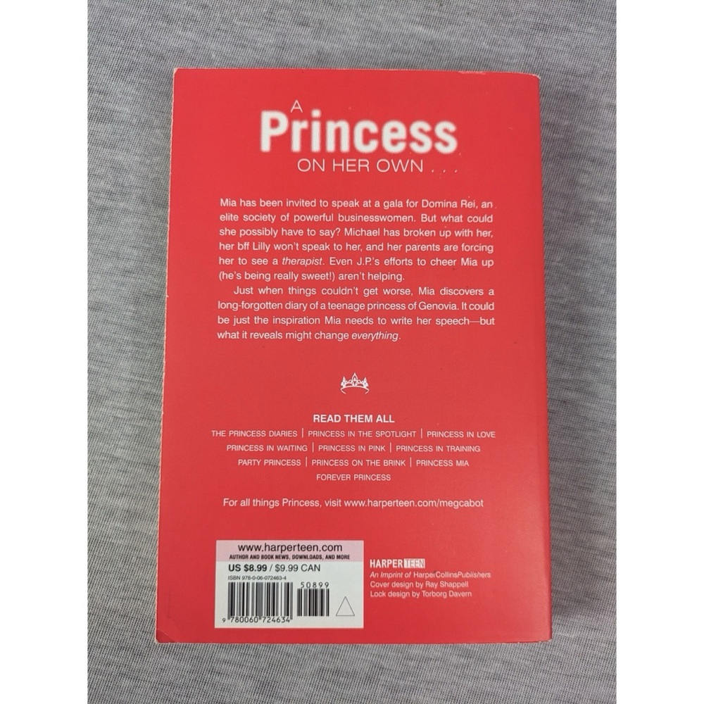 👯‍♀️Host Pick⚡️Meg Cabot: Princess Mia- Princess Diaries #9 (Paperback) - Picture 3 of 4